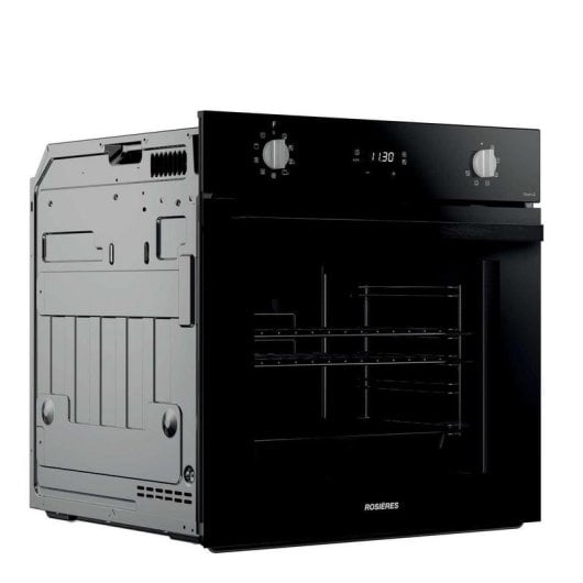 Einbaubackofen Rosieres RFC31P5874IP Pyrolyse Dampf 70L 60cm A Schwarz