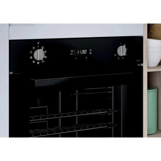 Einbaubackofen Rosieres RFC31P5874IP Pyrolyse Dampf 70L 60cm A Schwarz