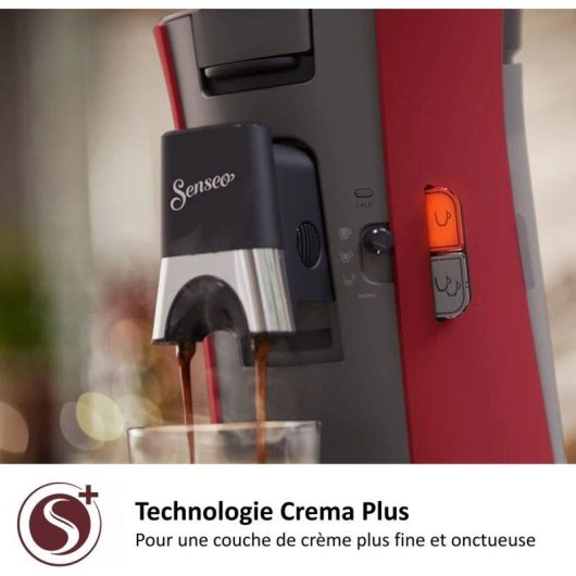 Cafetière à capsules Philips Senseo Select 0,9 L 1450 W Rouge Salvia