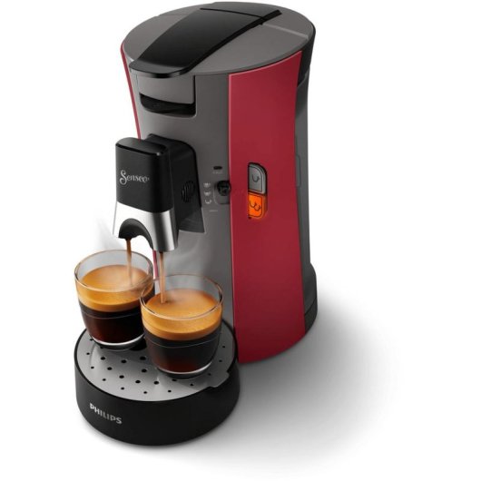 Cafetière à capsules Philips Senseo Select 0,9 L 1450 W Rouge Salvia