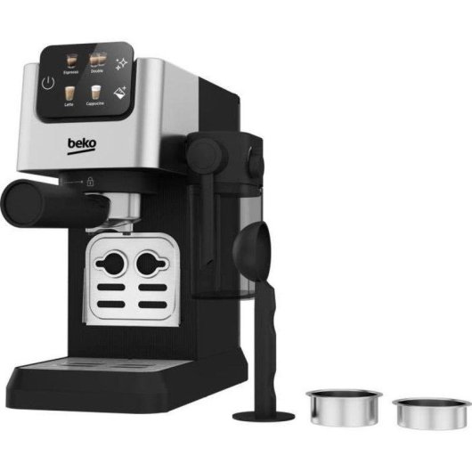 Máquina de café expresso manual Beko CEP5304X 1,1 L 15 Bares com jarra de leite