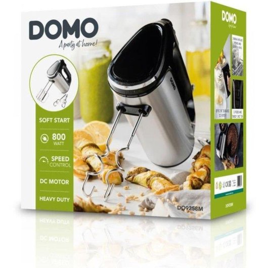 Batteur electrique a main Domo DO9258M 800 W 5 vitesses