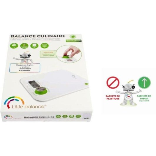 Balance de cuisine electronique Little Balance Green Power Kinetic 5 kg