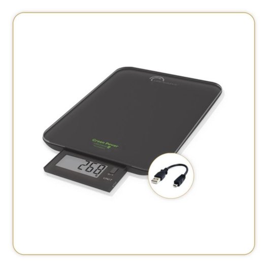 Balance de cuisine Little Balance Slide 10 10 kg verre XL écran LCD