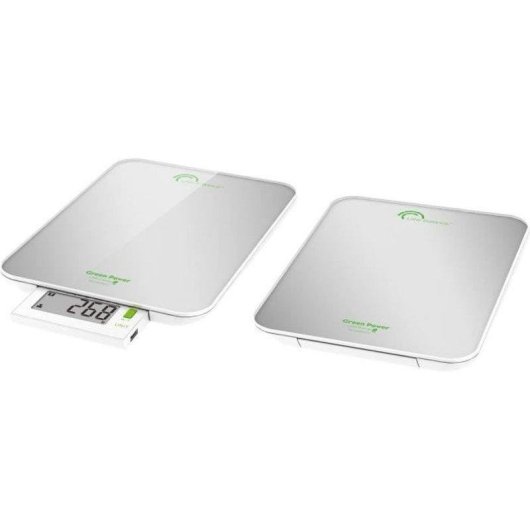 Balance de cuisine Little Balance Green Power Soft 6 LCD retractil