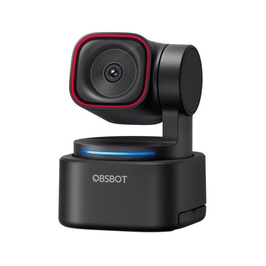 Webcam Obsbot Tiny 3 Lite Tracking Automatico IA e Controllo Vocale