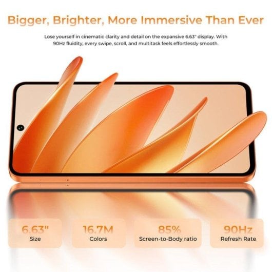 Oukitel C26 4G 4GB 128GB 6.63" Or