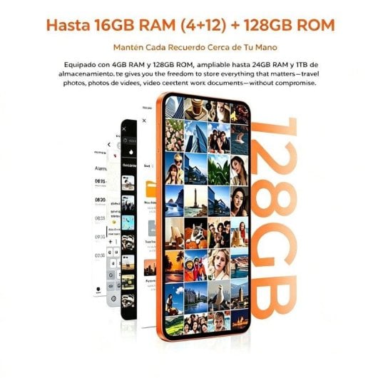 Oukitel C26 4G 4GB 128GB 6.63" Orange