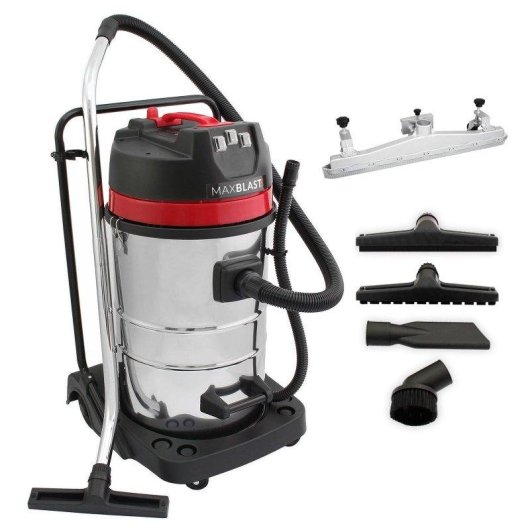 Aspiradora industrial Monster Maxblast 80 litros 3000W con accesorios