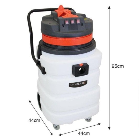 Aspiradora industrial Maxblast 90L 3000W húmedo y seco con accesorios