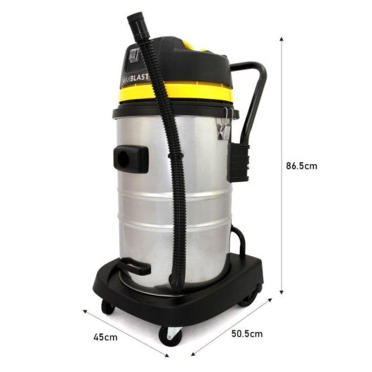 Aspiradora industrial Monster Kit limpieza canalones 1400W 50L con cámara 4K