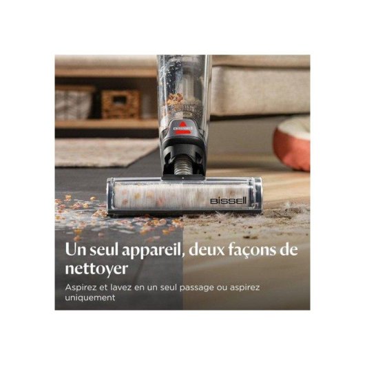 Aspirador sem Fios Bissell Crosswave Omniforce 2 Modos Anti-emaranhamento 30 min