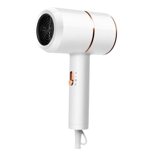Secador de Cabelo Iónico Dam Electronics 800W Luz Azul Hidratante 3 Velocidades Anti-frizz