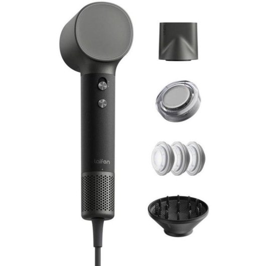 Ionen Föhn Laifen Neo Special 1500W 5 Temperaturstufen 59dB Zubehör Schwarz Onyx