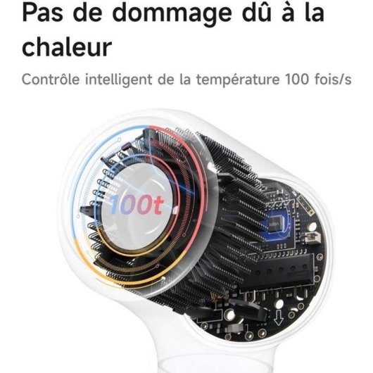 Ionen Föhn Laifen Neo Special 1500W 5 Temperaturstufen 59dB Zubehör Schwarz Onyx