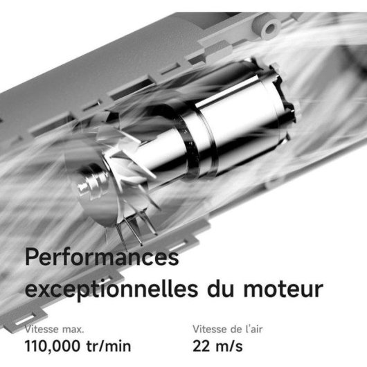 Ionen Föhn Laifen Neo Special 1500W 5 Temperaturstufen 59dB Zubehör Schwarz Onyx