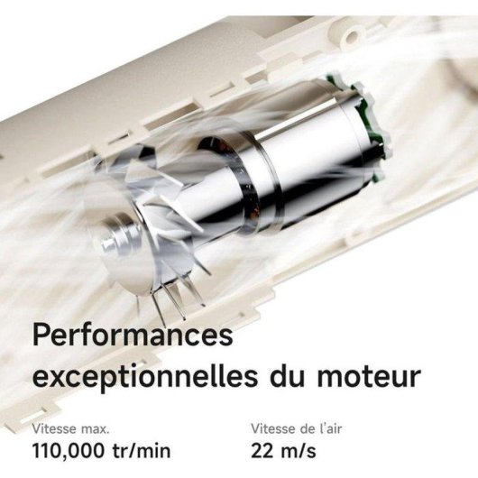 Sèche-cheveux Ionique Laifen Neo Special 1500W 5 Températures 2 Vitesses Diffuseur Accessoires