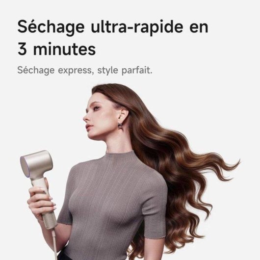 Sèche-cheveux Ionique Laifen Neo Special 1500W 5 Températures 2 Vitesses Diffuseur Accessoires