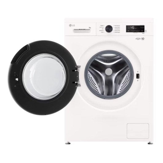 Lave-linge LG F4X1008NWK Hublot 8kg 1400rpm Classe A Blanc Wi-Fi