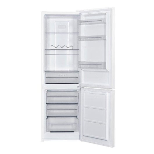 Frigorífico Combi Hyundai HCB18560NEDW02 No Frost 186cm 293L E Blanco Inverter