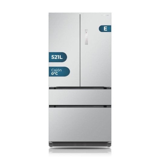 Frigorífico Cuatro Puertas Hyundai HFR19090EDI00 No Frost 193cm 521L E Inox