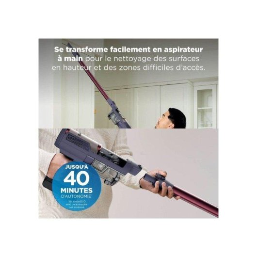 Akku Staubsauger Shark Powerlite BU1621EU 350W 40 Minuten Powerfins LED