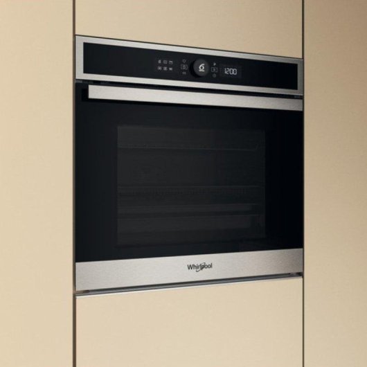 Forno Multifunções Whirlpool WOI4IS8PM1SXA Pirolítico 73L 3450W AirFry Preto