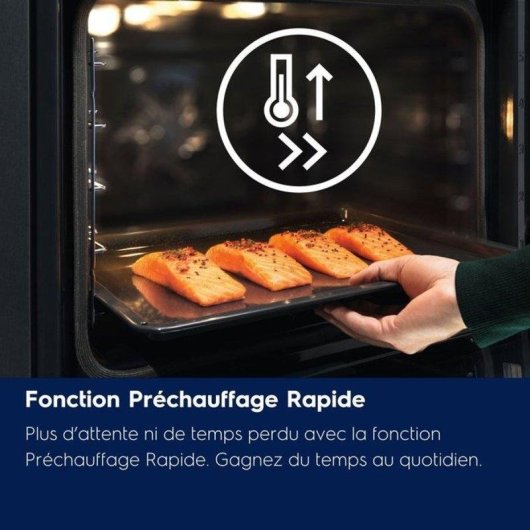 Four Encastrable Electrolux EOF8P08X Pyrolyse 72L 60cm Ecran Tactile Inox