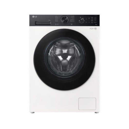 Lave-linge LG F4X5511THB Hublot 11kg 1400rpm A-30% Blanc IA Dosage automatique
