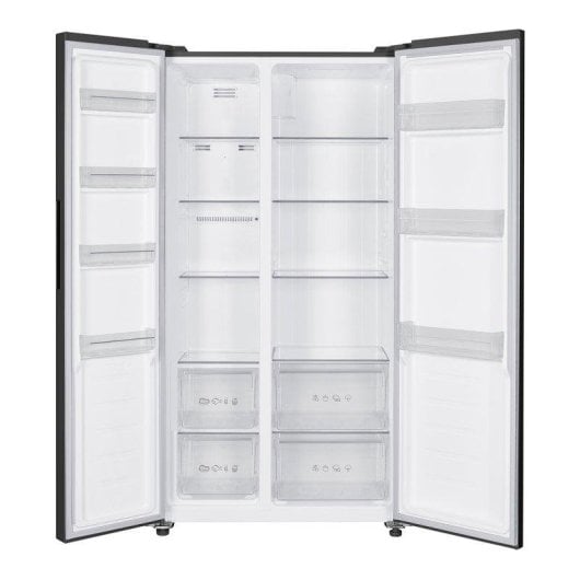 Frigorífico Americano Hyundai HAM17791NDDI01 No Frost 177cm 442L D Inox Display Led Inverter