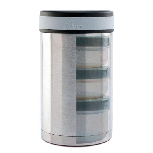 Tapón de Recambio Completo Laken para Termos de Alimentos Gris
