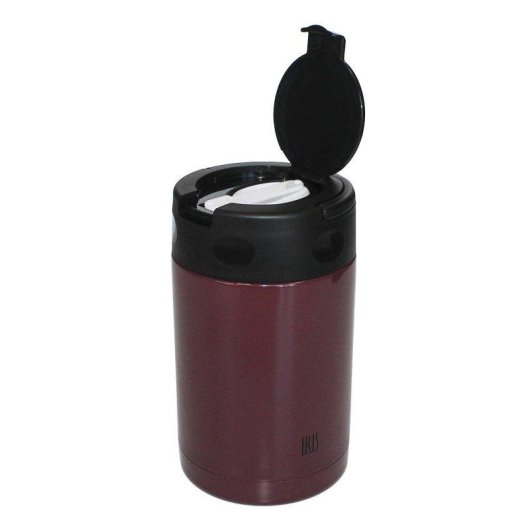 Termo para sólidos Iris Colored 0.5L azul doble pared con cuchara y bolsa