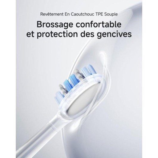 Brosse à Dents Sonique Laifen Wave Pro 2 Modes 3 Intensités Capteur de Pression Étui