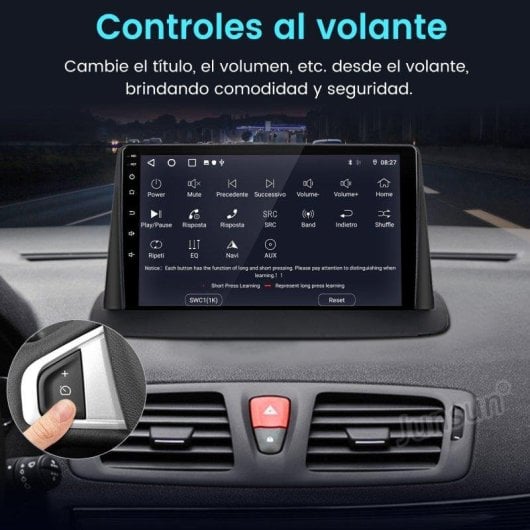 Autoradio JUNSUN V1pro 9 pouces CarPlay Android Auto 4G GPS