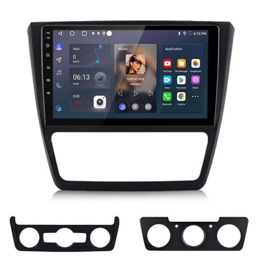 Autoradio JUNSUN 2+64gb Android 15 CarPlay GPS BT SWC Skoda Yeti 5L