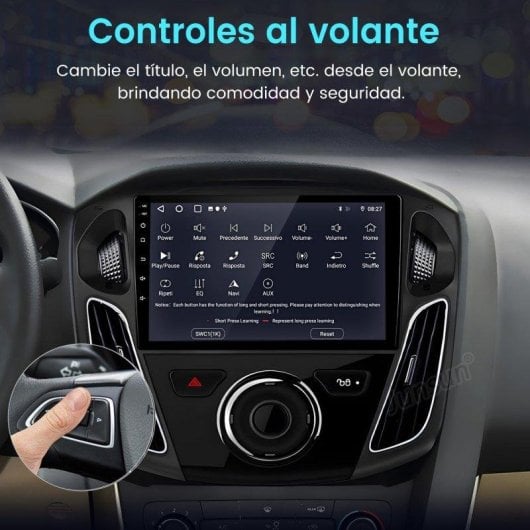 Autoradio JUNSUN Ford Focus 3 Android 15 Carplay GPS Wifi