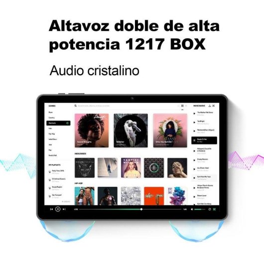 Tablet AMDEVPRO K30 WiFi 10,1" 18GB 256GB Negro con Teclado