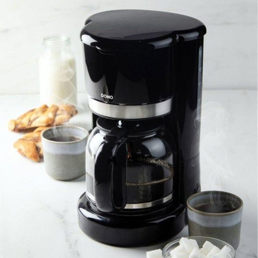 Máquina de café de filtro Domo DO1141K 900 W 1,5 L 12 xícaras filtro permanente