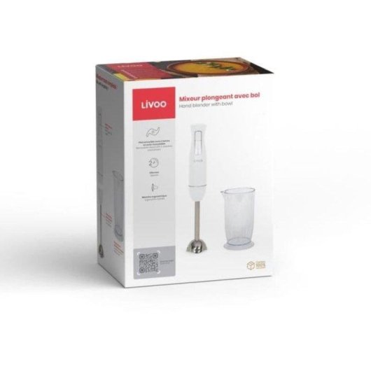 Mixeur plongeant Livoo Dop245w 400 W 2 vitesses 16000 tr/min bol 700 ml