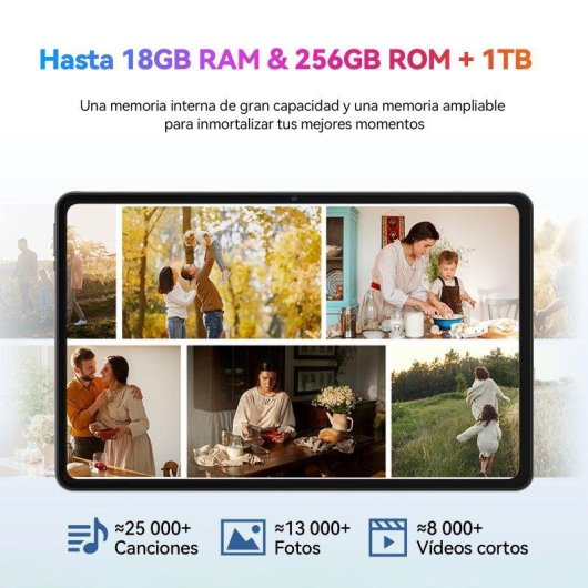 Tablet AMDEVPRO M70 WiFi 11" 18GB 256GB Negro con Teclado