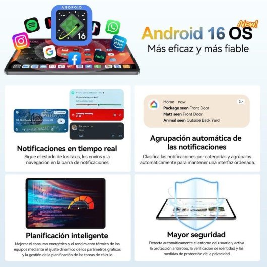Tablet AMDEVPRO M70 WiFi 11" 18GB 256GB Negro con Teclado