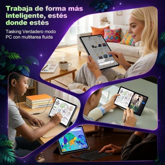 Tablet AMDEVPRO M70 WiFi 11" 18GB 256GB Negro con Teclado