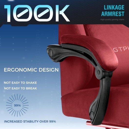 Silla Gaming GTPLAYER Reclinable 150° Reposapiés Tela Transpirable