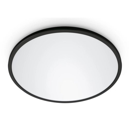 Luminaire plafonnier intelligent WiZ Super Slim 22W Noir