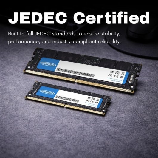 Mémoire RAM Origin Storage KVR48S40BS6K2-16-OS 16Go 2x8Go DDR5 4800MHz 262-pin SO-DIMM
