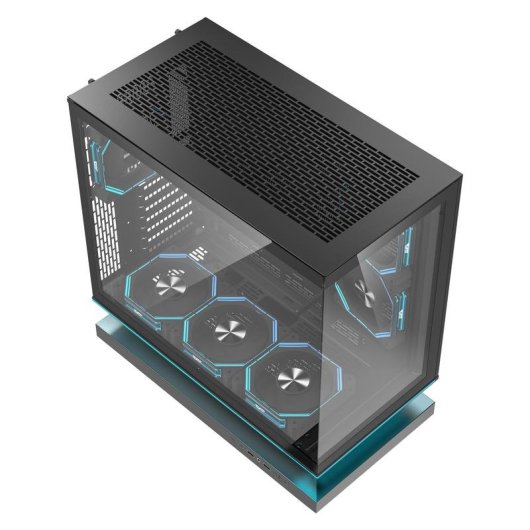 Gabinete PC darkFlash FLOATRON F1 ATX Full Tower 6 Ventoinhas ARGB