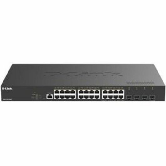 Conmutador de red gestionado D-Link DGS-1250-28XP 24 puertos Gigabit 4 SFP+ PoE