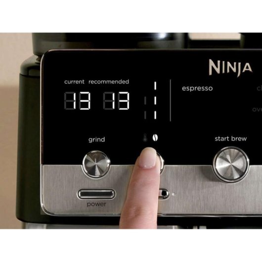 Cafetière expresso semi-automatique Ninja Luxe Café MINI 1,3 L avec moulin intégré