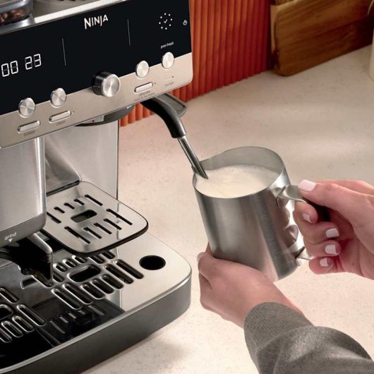 Cafetière expresso semi-automatique Ninja Luxe Café MINI 1,3 L avec moulin intégré