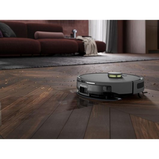 Aspirateur Robot AEG AR71HW1DG Navigation LiDAR Puissance 4000 Pa Contrôle Vocal
